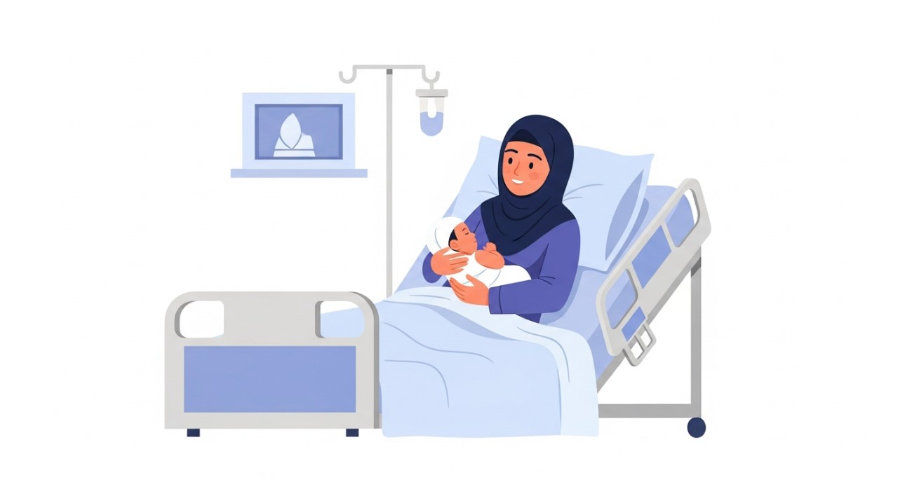 kos bersalin hospital kerajaan