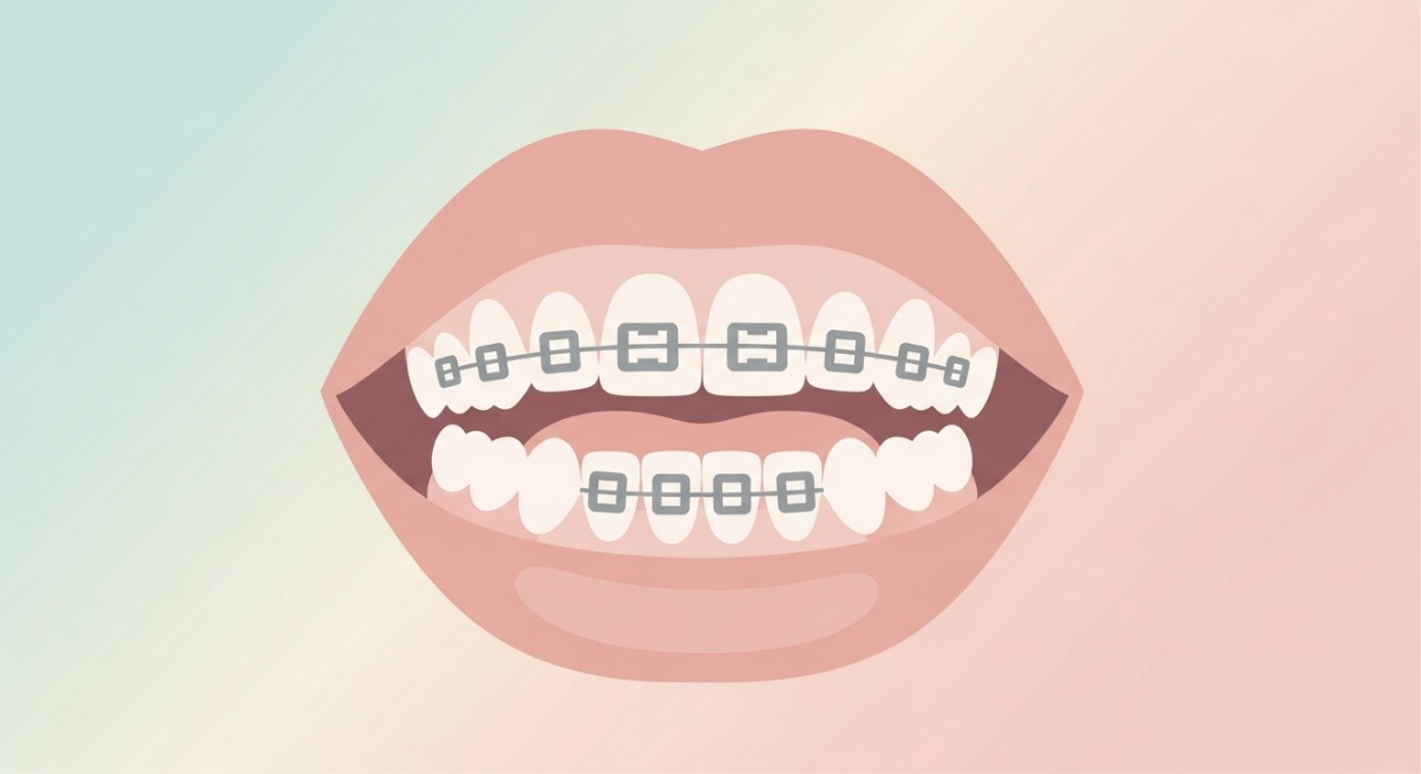 kos buka braces gigi atas sahaja