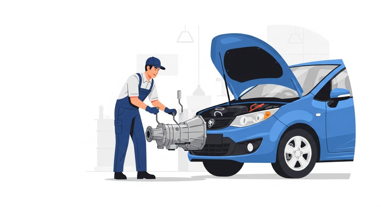 kos tukar gearbox persona auto