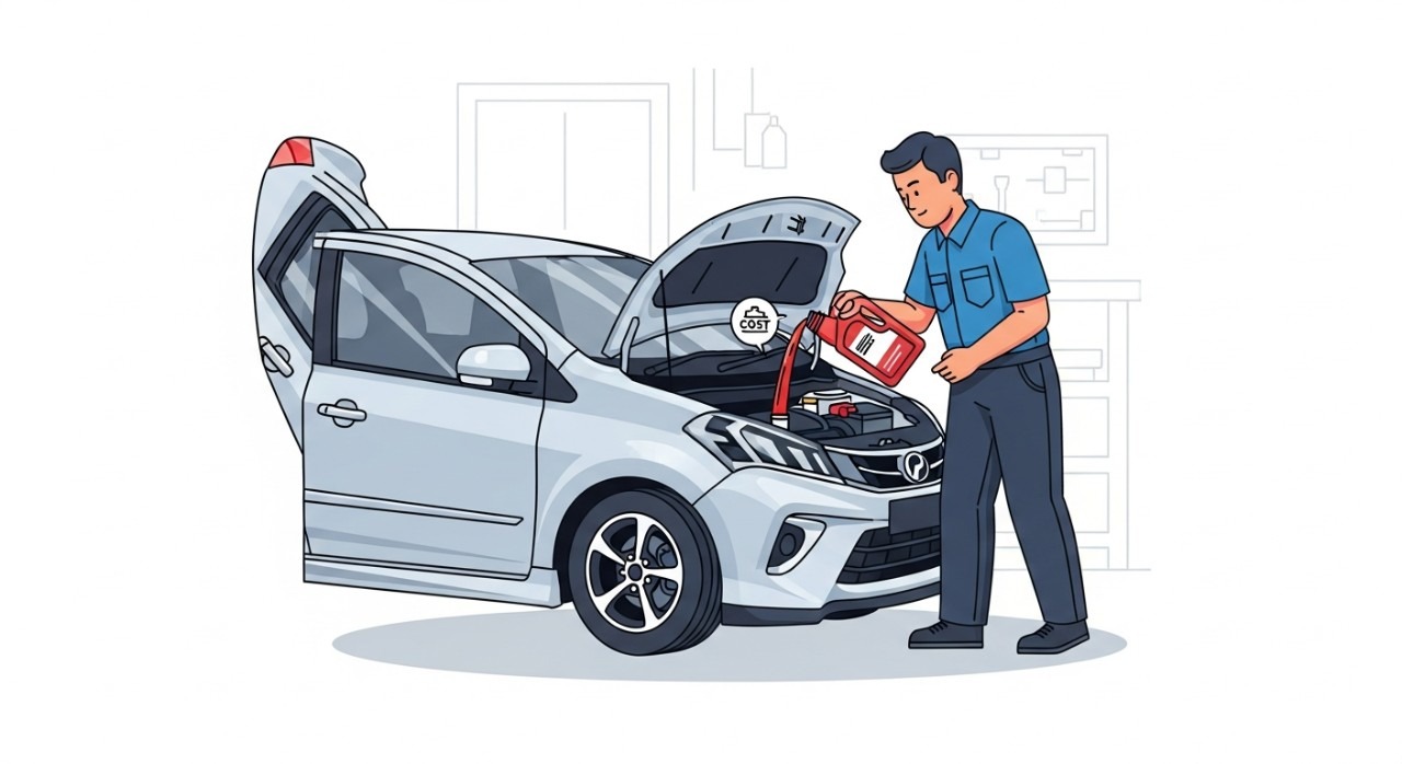 kos tukar minyak gearbox myvi auto
