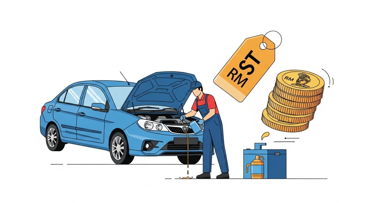 kos tukar minyak gearbox saga vvt