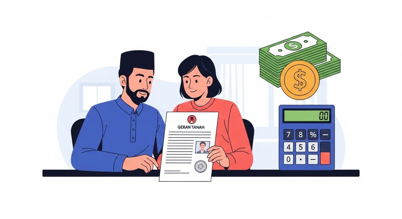 kos tukar nama geran tanah kepada anak