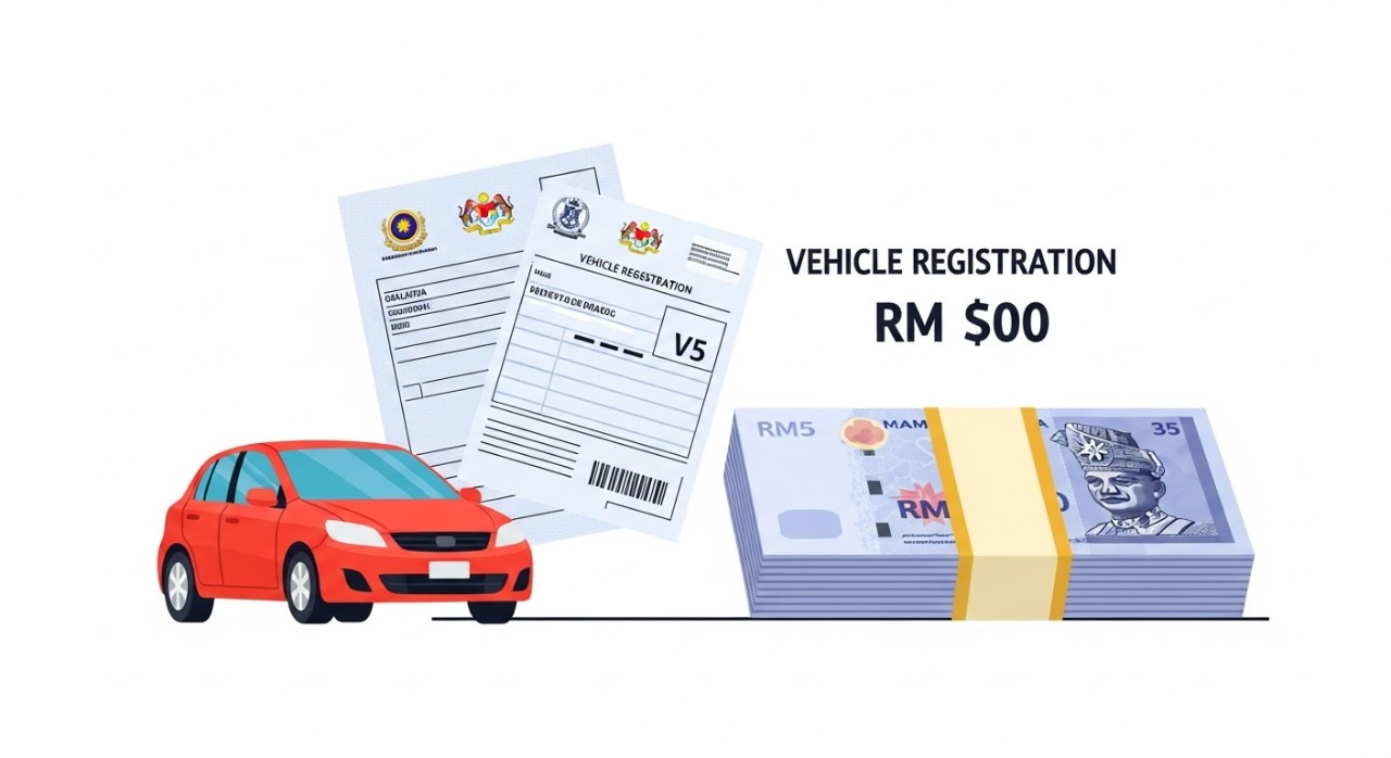 kos tukar nama kenderaan