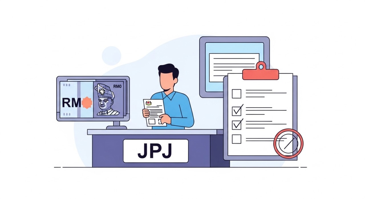 kos tukar nama kereta di jpj