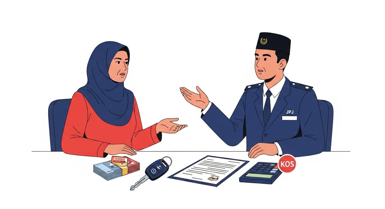 kos tukar nama kereta owner meninggal