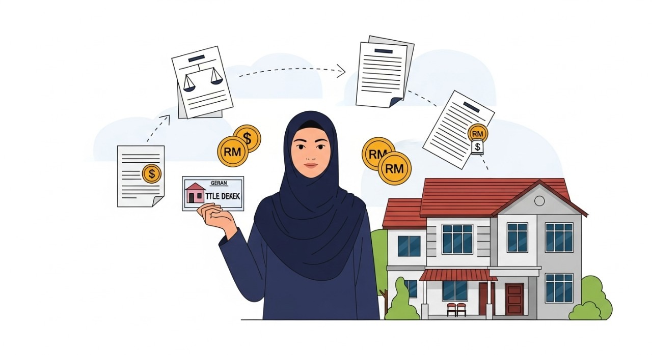 kos tukar nama rumah pemilik meninggal