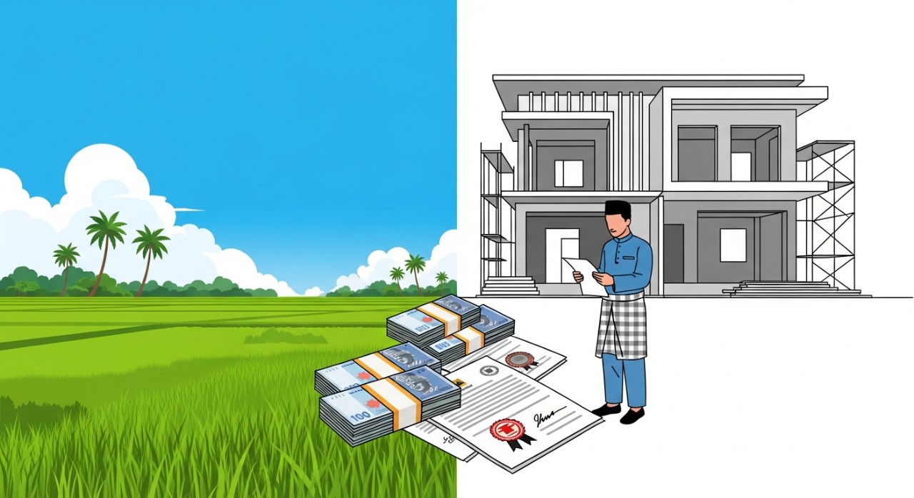 kos tukar status tanah pertanian ke bangunan kelantan