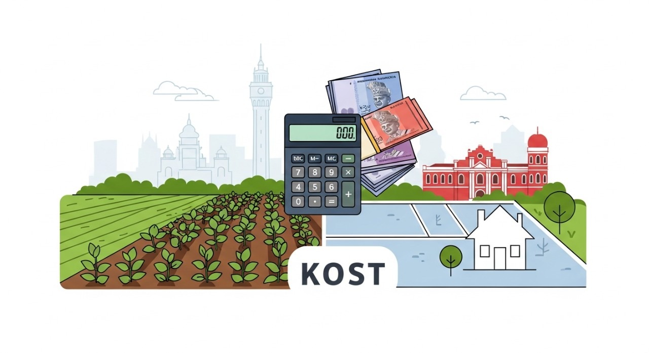 kos tukar status tanah pertanian ke bangunan melaka