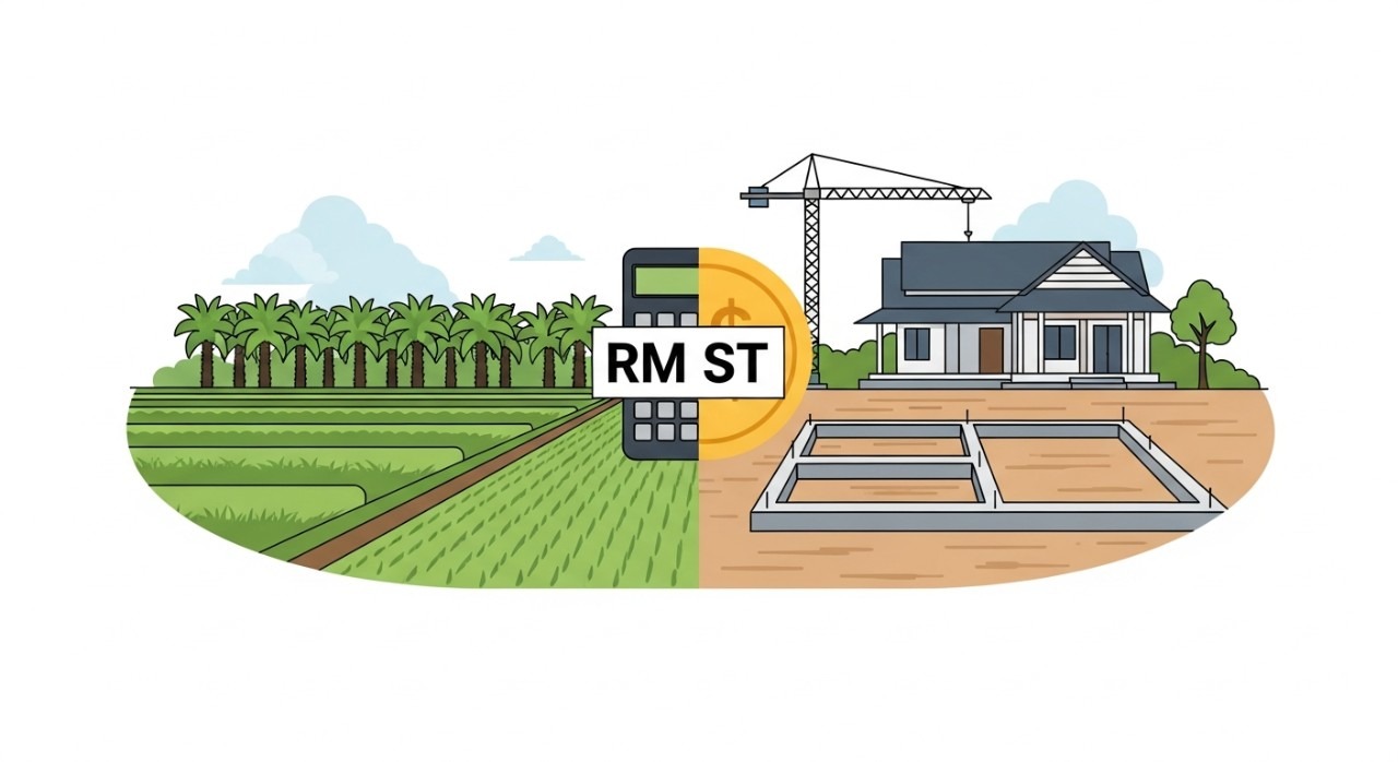 kos tukar status tanah pertanian ke bangunan terengganu