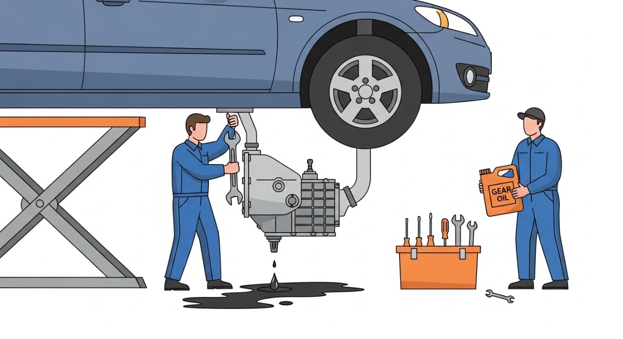 kos umum tukar minyak